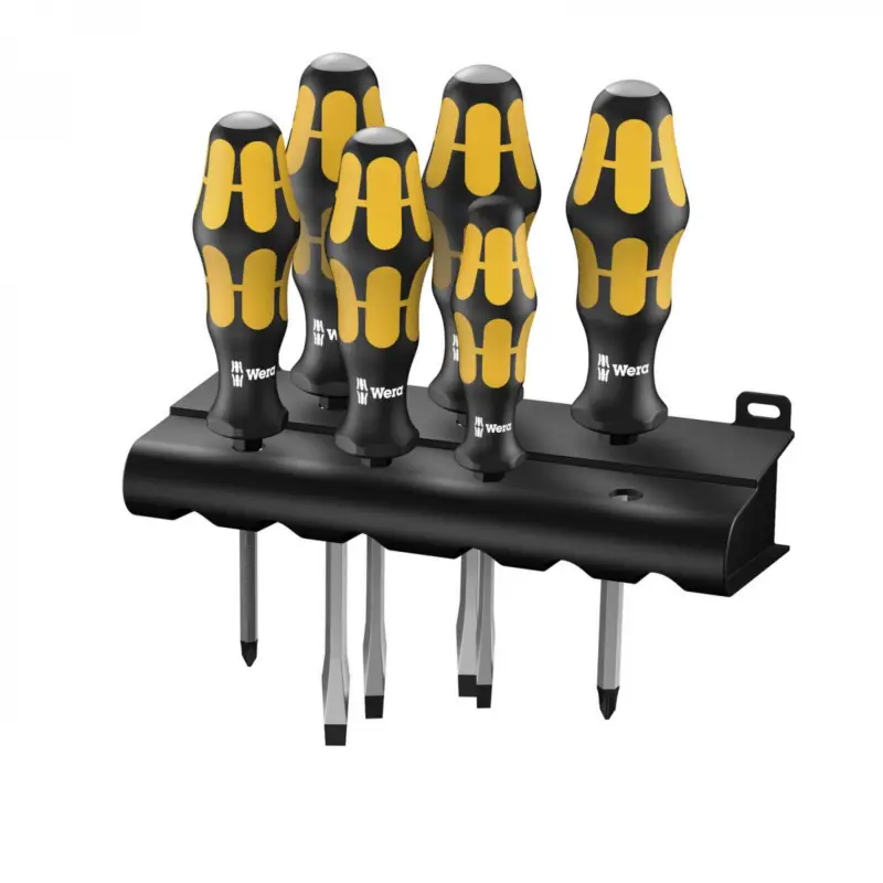Wera 932/918/6 Rack Schraubendrehersatz Kraftform Nr. 5018287001 Angebot
