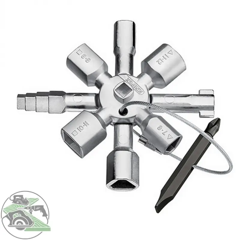 KNIPEX TwinKey® für gängige Schränke und Absperrsysteme 92 mm Nr. 00 11 01 Kracherpreis