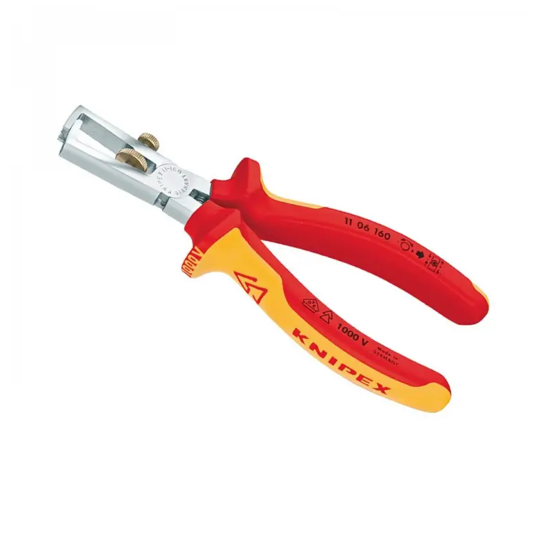 Jetzt Kaufen KNIPEX Abisolierzange verchromt 160 mm Nr. 11 06 160