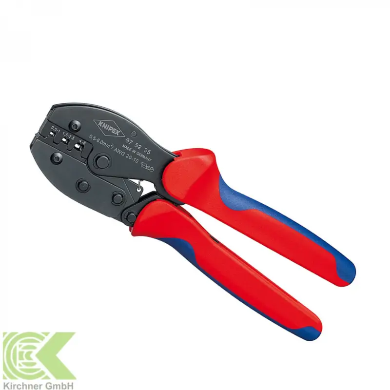 Billig KNIPEX PreciForce® Crimpzange brüniert Mehrkomponenten-Hüllen 220 mm Nr 97 52 35