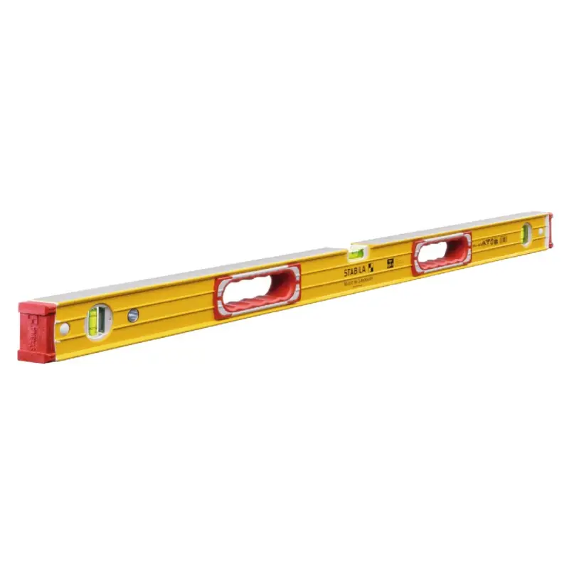 Markenware Stabila Leichtmetallwasserwaage 196-2 Länge 100 cm Vertikal-Libellen 15235
