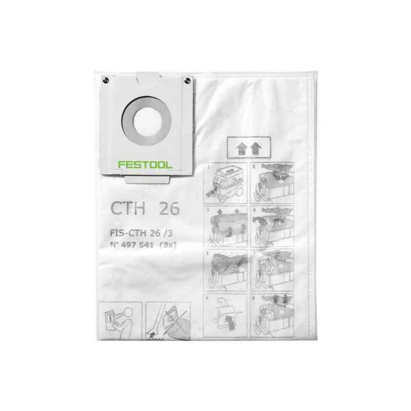 Neue Kollektion Festool Sicherheitsfiltersack FIS-CTH 26/3 Absaugmobil Filtersack 497541