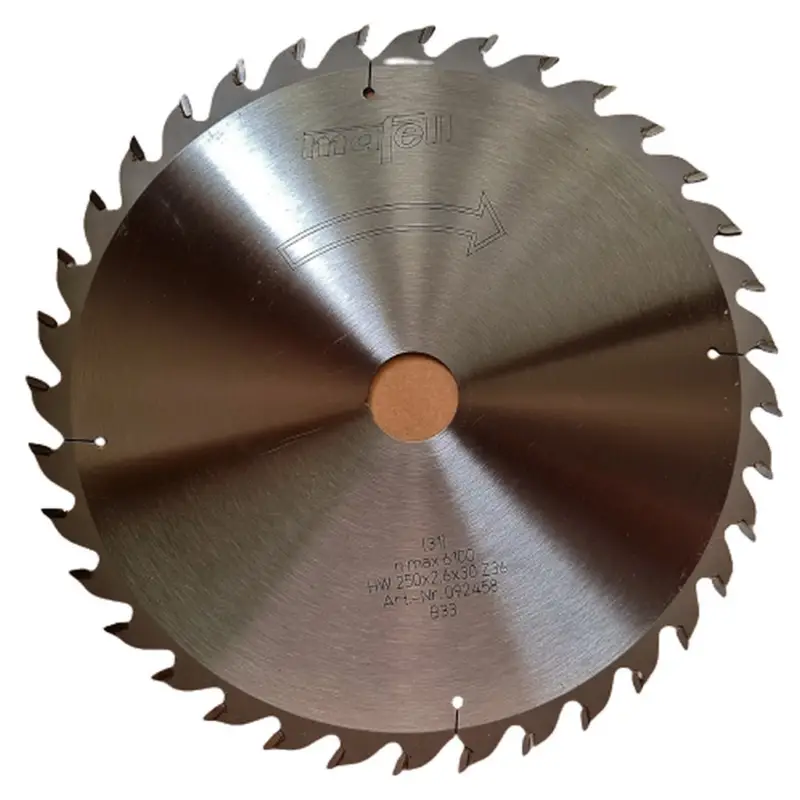 Neue Kollektion Mafell HM Sägeblatt 092458 250x2.6x30 Z36 WZ für Unterflur Zugsäge Erika 85