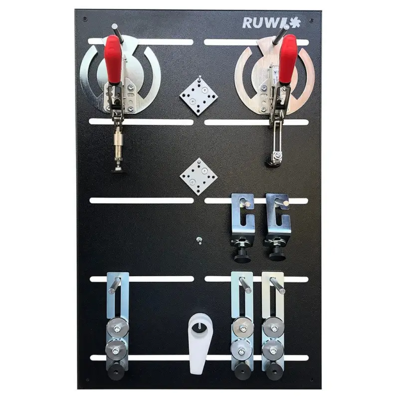 Top-Seller Ruwi Spannsystem Lochrasterplatte, Spannwerkzeug Set 2 Werkzeugset