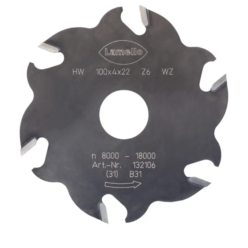 Sonderaktion Lamello Nutfräser für Classic X HW 100 x 4 x 22 mm Z6 WZ 132106