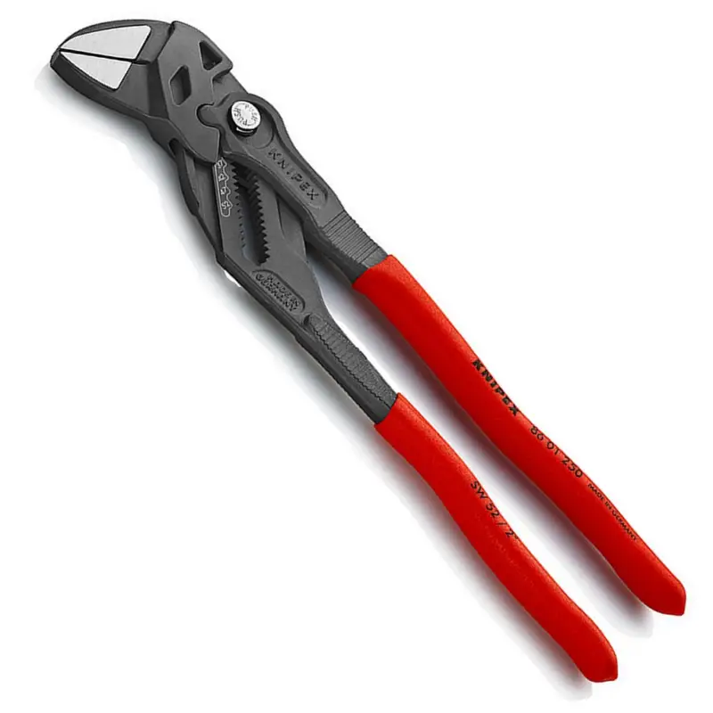Zertifiziert Knipex Zangenschlüssel 250 mm SW 52/2" 8601250 Zange Schraubenschlüssel