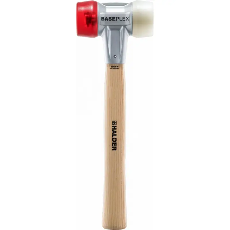 Aktuell Halder BASEPLEX Schonhammer Hammer 30 D. 280 mm 360 g Holzstiel 3968.030