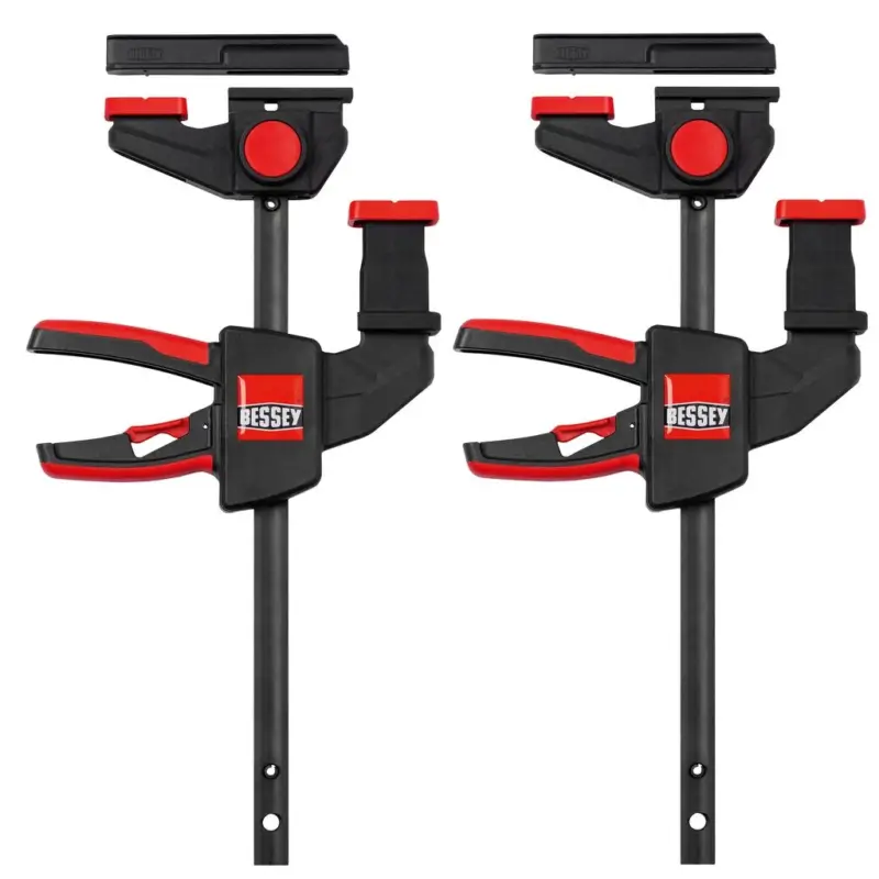 Bessey 2 x Einhand-Tischzwinge EZR15SET für Führungsschiene Festool Makita Sonderangebot