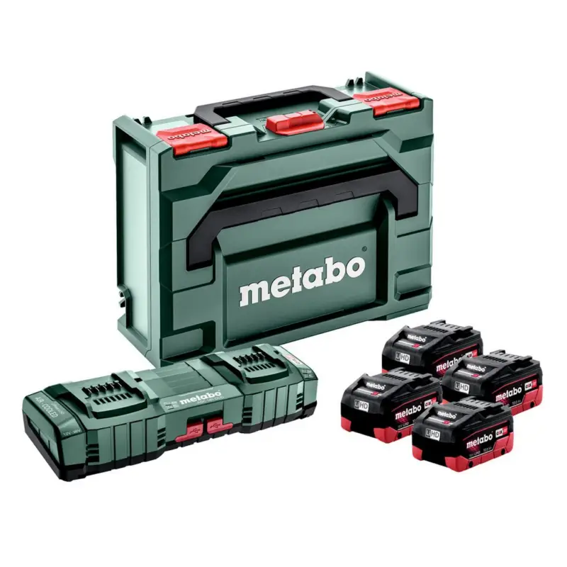 Top-Preis Metabo Basic-Set 4x LIHD 10Ah + ASC 145 DUO + metabox 145 CAS System Mafell