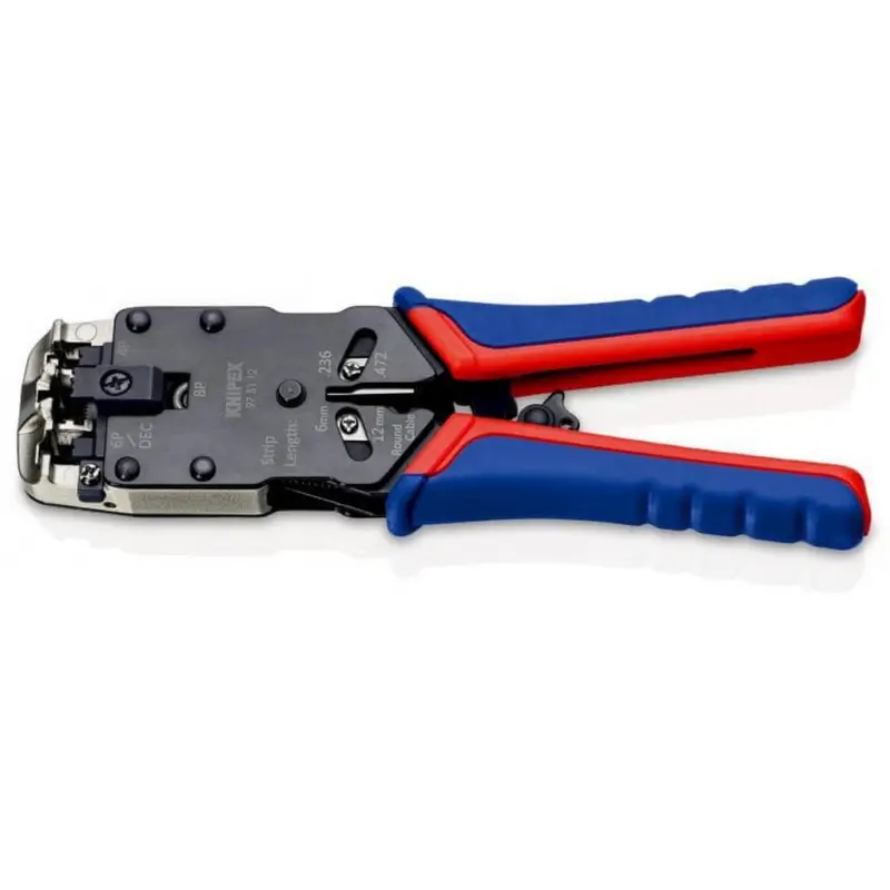 Direkt Vom Hersteller KNIPEX Crimpzange für Westernstecker 975112 verbesserter Öffnungsmechanismus