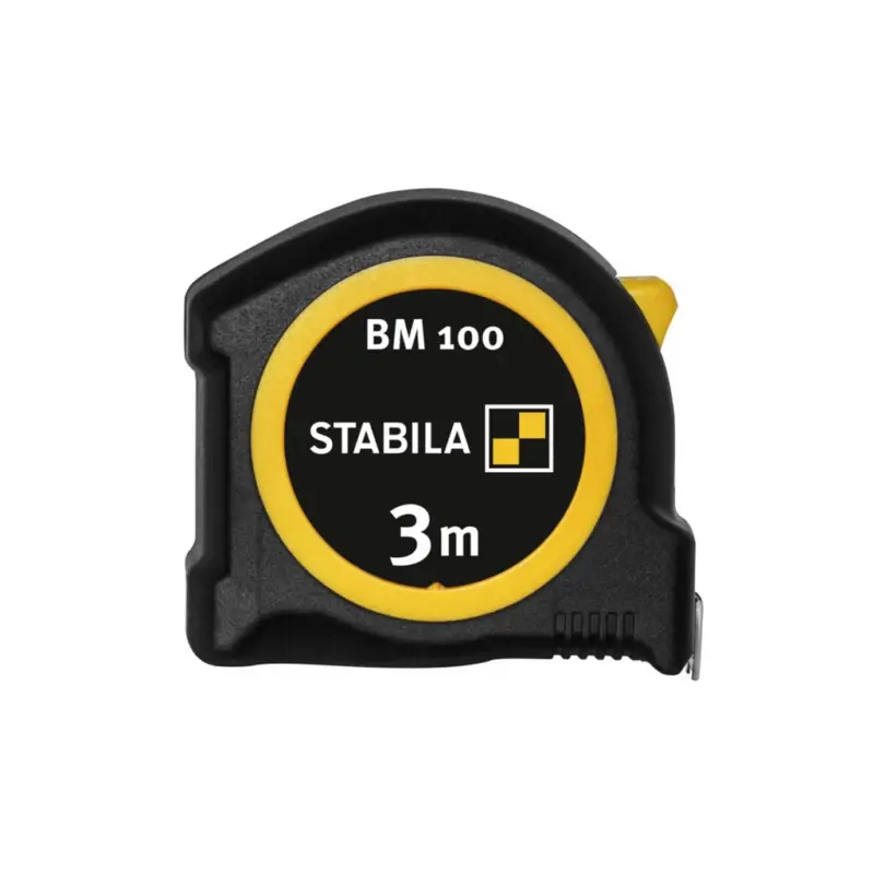 Stabila Taschenbandmaß BM 100 3m Bandbreite 16mm 19570 Maßband Messen Neue Kollektion