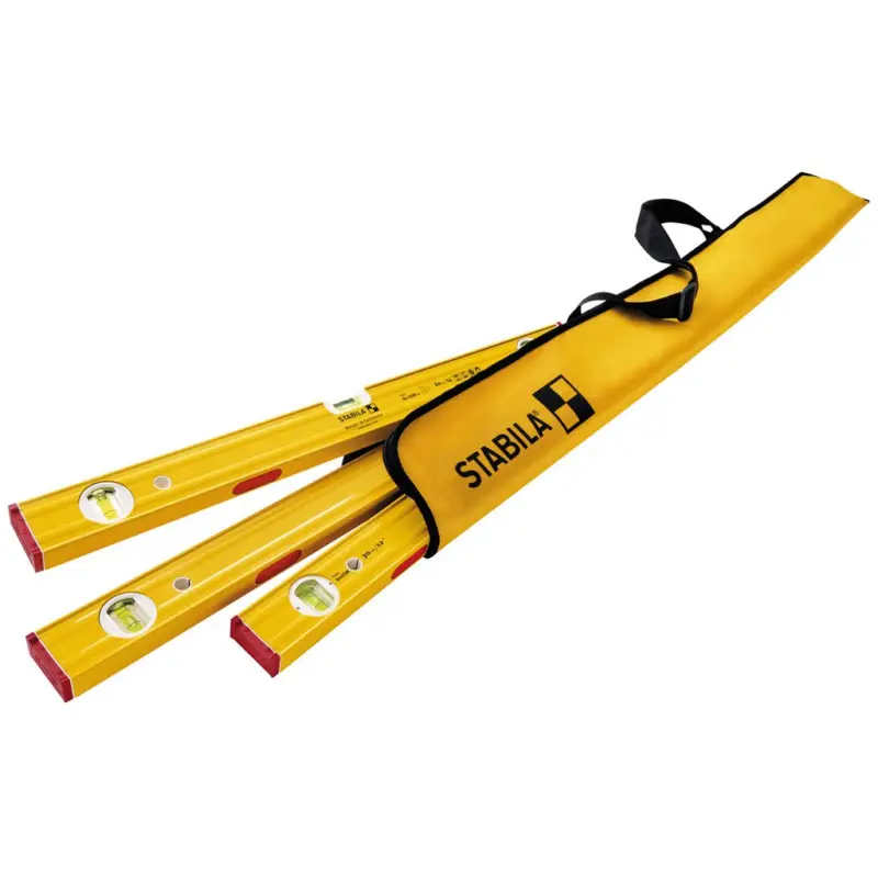 Direktkauf Stabila Leichtmetallwasserwaage 80 ASM Pro Set 120cm 60cm 30cm Tasche magnetisch
