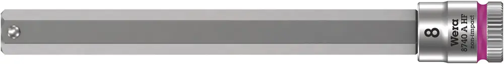 Nur Für Kurze Zeit Wera 8740 A HF Zyklop Bitnuss 1/4"-Antrieb Innensechskantschrauben 8 x 100 mm