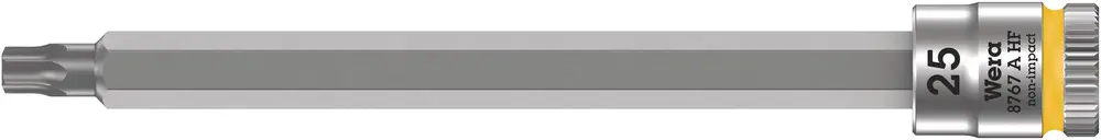 Rabatt Wera 8767 A HF TORX® Zyklop Bitnuss mit 1/4"-Antrieb TX 25 x 100 mm 05003366001
