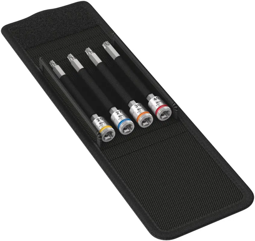 Wera 8767 A TORX® HF 1 Zyklop Bitnuss-Satz TORX® 1/4"-Antrieb 4tlg 05003375001 Direkt Vom Hersteller