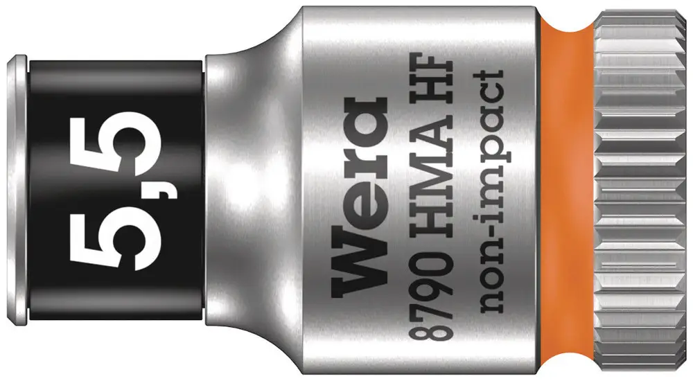 Wera 8790 HMA HF Zyklop-Steckschlüsseleinsatz mit 1/4"-Antrieb 5,5 x 23 mm Beliebt