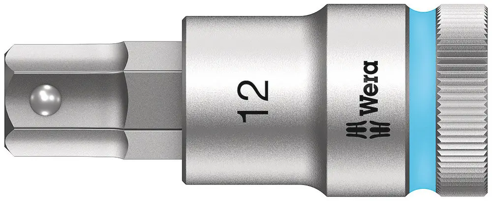 Beliebt Wera 8740 C HF Zyklop Bitnuss mit 1/2"-Antrieb mit Haltefunktion, 12 x 60 mm