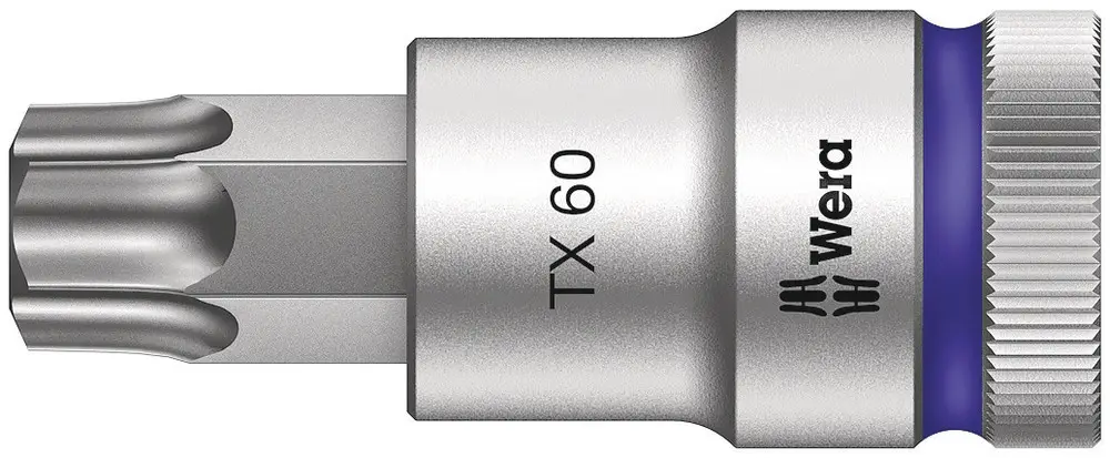 Neue Ware Wera 8767 C HF TORX® Zyklop Bitnuss mit 1/2"-Antrieb TX 60 x 60 mm 05003838001
