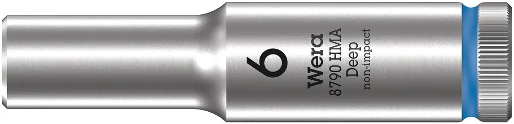 Wera 8790 HMA Deep Steckschlüsseleinsatz mit 1/4"-Antrieb, 6 x 50 mm Beliebt