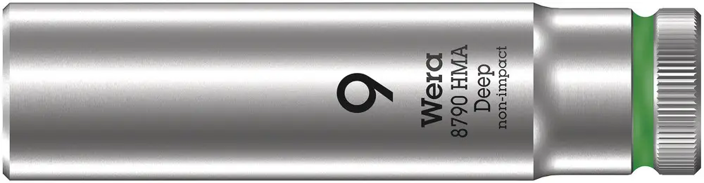 Wera 8790 HMA Deep Steckschlüsseleinsatz mit 1/4"-Antrieb, 9 x 50 mm Kracherpreis