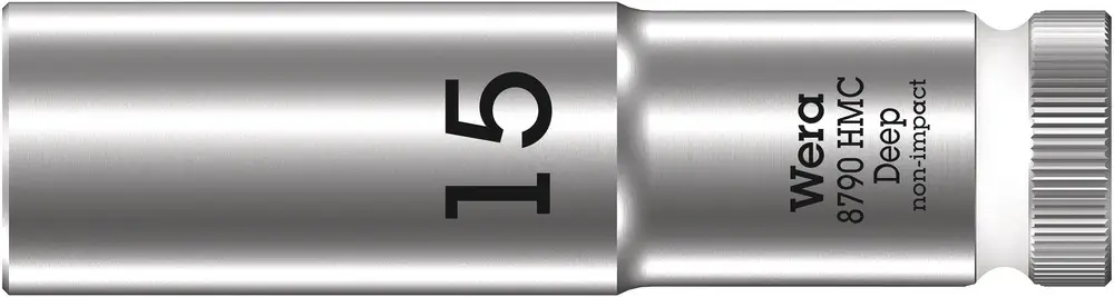 Heißes Angebot Wera 8790 HMC Deep Steckschlüsseleinsatz mit 1/2"-Antrieb, 15 x 83 mm