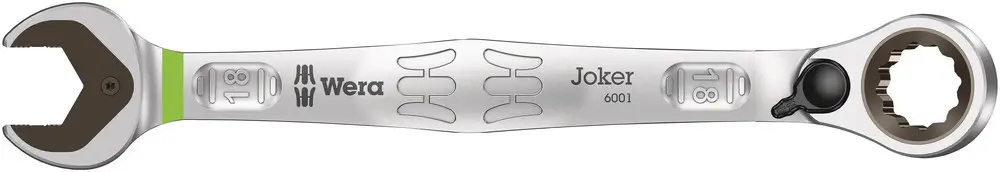 Wera 6001 Joker Switch Maul-Ringratschen-Schlüssel, umschaltbar, 18 x 234 mm Highlight