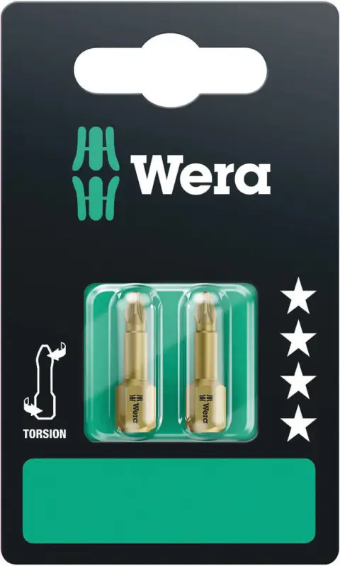 Wera 855/1 TH SB Bits, PZ 1 x 25 mm, 2-teilig 05073370001 Sale