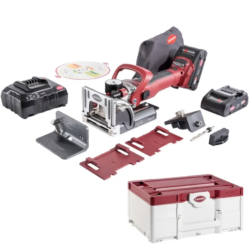 Preiswert Lamello Akku Nutfräsmaschine Fräsmaschine Zeta P2 DP Set im Systainer 101801DESD