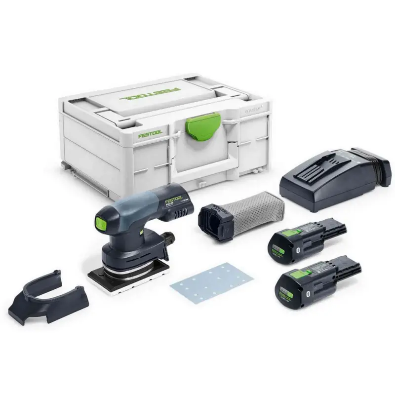 Festool Akku Rutscher Schleifer Akkupack Ladegerät RTSC 400 3,0 I-Plus 577686 Echt
