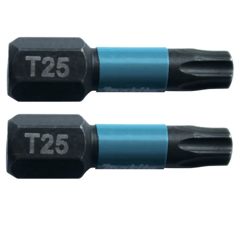 Günstig Makita Bit T25 25 mm Schrauben Befestigen 2 Stück Impact Black B-63688