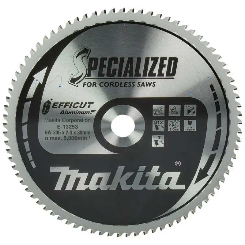 Sonderaktion Makita Sägeblatt Säge Holz 305x2,0x30 Z81 EFFICUT E-13253