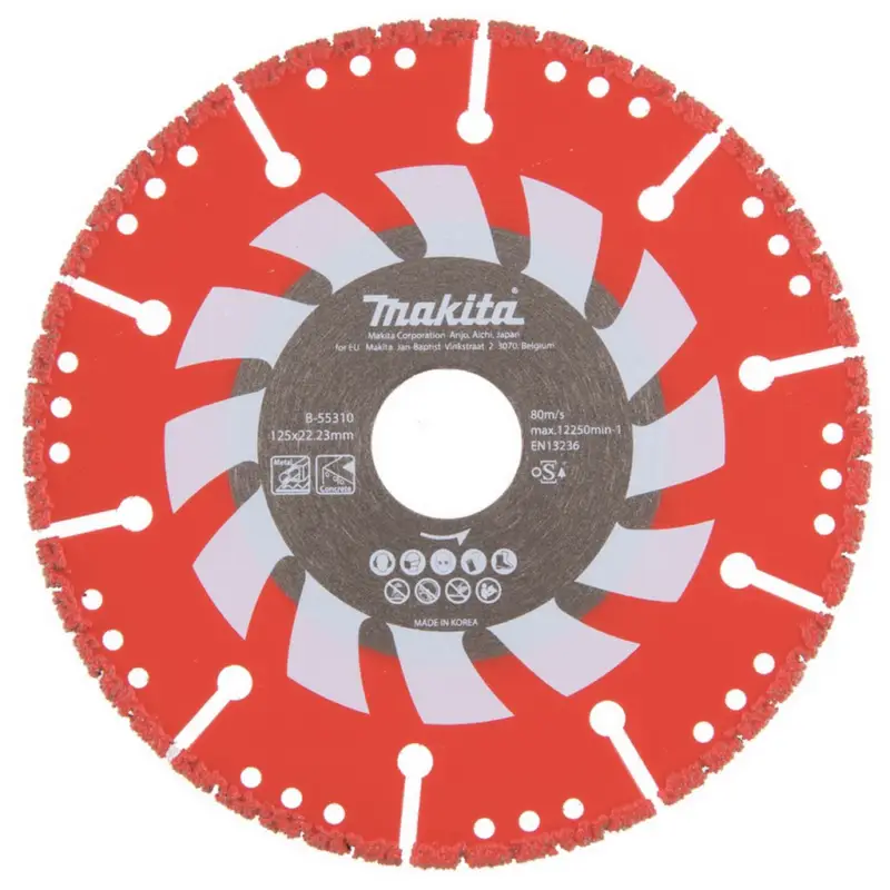 Must-Have Makita Diamantscheibe 125mm Bohrung 22,23mm Stärke 2,8mm Rettung B-55310
