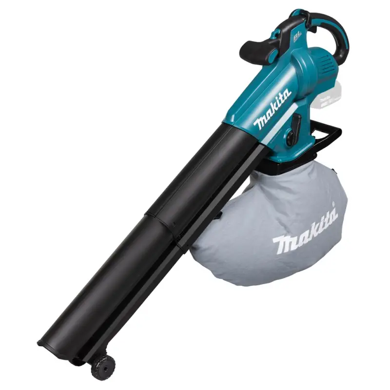 Makita Akku Laubbläser DUB187Z Solo Sauger Häckselfunktion 18V 25 l Fangsack Solange Der Vorrat Reicht