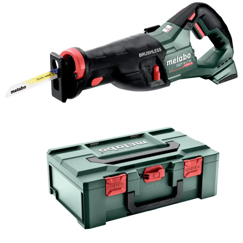 Metabo Akku Säbelsäge SSEP 18 LT BL Solo inkl Sägeblatt 18V Metabox 601617840 Nur Heute