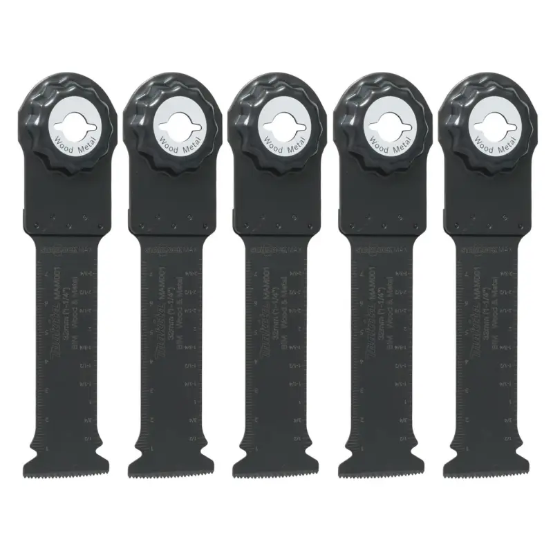 Günstig Makita Tauchsägeblatt MAM001 32x80mm 5 Stück Starlock Max Multitool B-66400-5