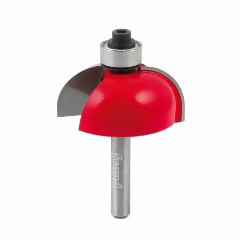 Echt Freud Hohlkehlfräser 30-10008P Schaft 8mm Radius 4,75mm Holz F03FR01695
