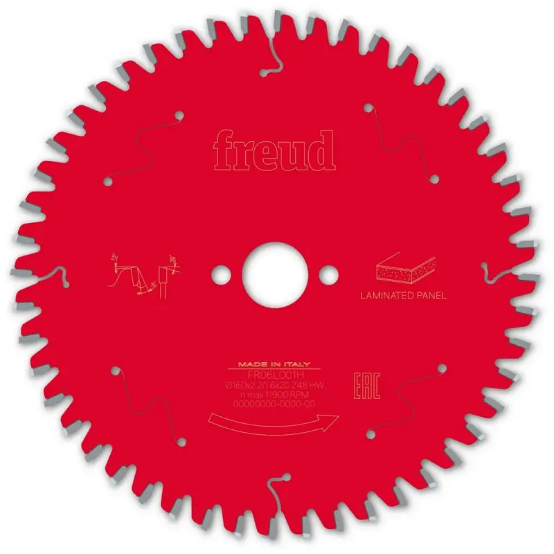 Freud Kreissägeblatt FR06L001H 160x20x2,2/1,6mm Z48 Tauchsäge MDF F03FS09798 Online Kaufen