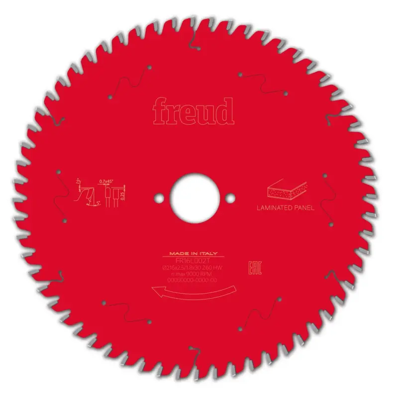 Sonderangebot Freud Kreissägeblatt FR16L002T 216x30x2,5/1,8mm Z60 Tischkreissäge F03FS11518