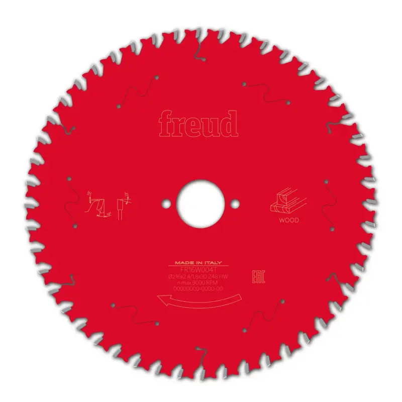 Freud Sägeblatt FR16W004T 216x30x2,4/1,8mm Z48 Tischkreissägen Holz F03FS11520 Markenware