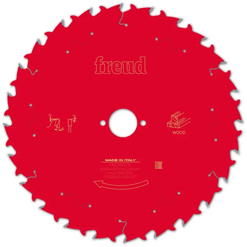 Bestseller Freud Kreissägeblatt FR23W001T 250x30x2,8/1,8mm Z24 Holz Sperrholz F03FS09774