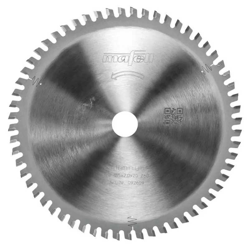 Mafell Sägeblatt KSB-AL185 185x1,4-2,0x20mm Z60 Akku Handkreissäge 092609 Markenware