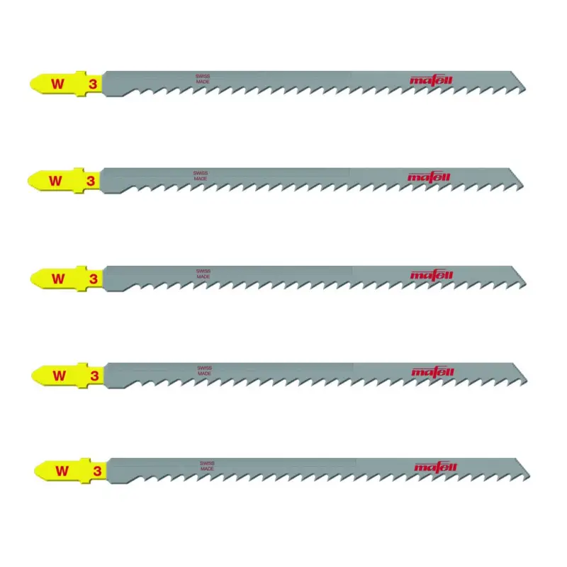 Mafell Stichsägeblatt W3 Wood 5 Stück für Akku-Stichsäge PS 2-18 093842 Preiswert