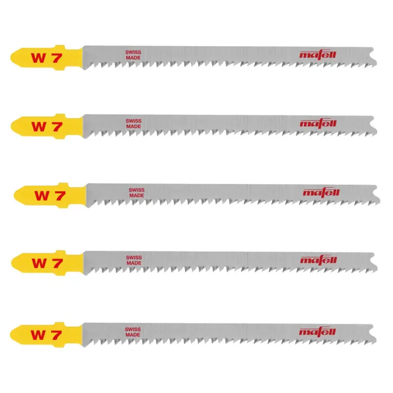 Billig Mafell Stichsägeblatt W7 Wood Complete 5 Stück für Stichsäge PS 2-18 Holz 093848