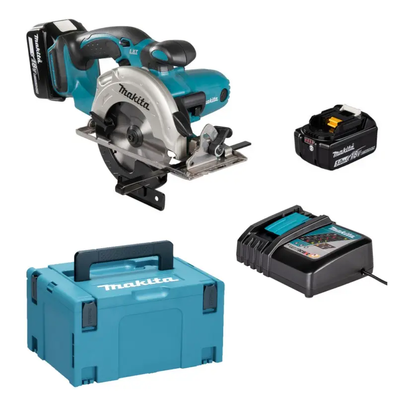 Preis Gesenkt Makita Akku Handkreissäge 18V 51mm 2x 5,0Ah Akku und Ladegerät DSS501RTJ