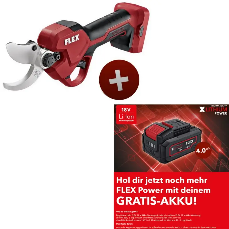 Flex Akku Astschere 18V 35mm GPS 35 18-EC ohne Akku und Ladegerät 531279 Sonderaktion