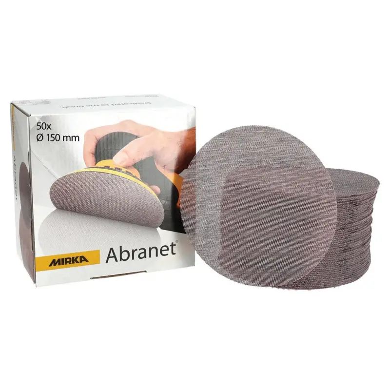 Mirka Schleifscheiben Abranet Grip 150 mm P240 50 Stück 5424105025 Preis Gesenkt