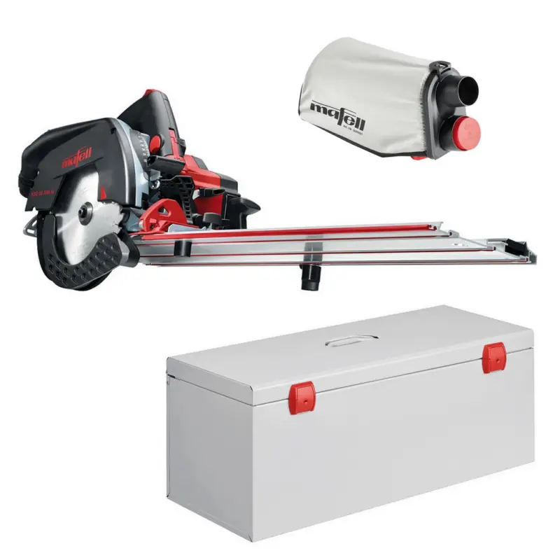 Bestpreis Mafell Akku Kappschienen Säge KSS 50 18 M bl PURE im Transportkoffer CAS 91D702