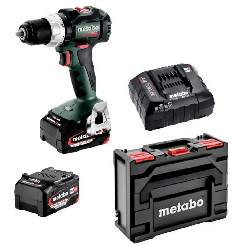 Wochenendangebot Metabo Akku Bohrschrauber BS 18 LT BL SE metaBOX 145 2x18V Akku 602325970