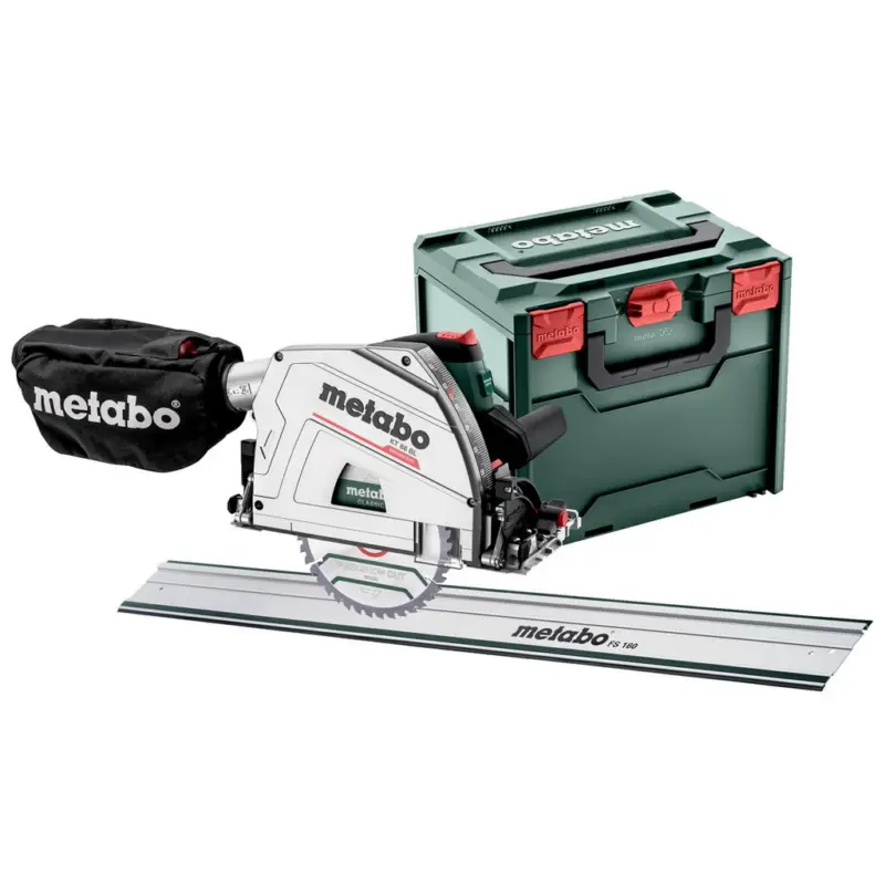 Bestpreis Metabo Tauchkreissäge Set KT 66 BL + FS 160 metaBox 230V Anti Kickback 691219000