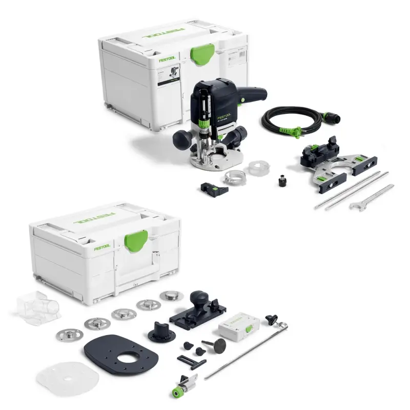 Top-Seller Festool Oberfräse Fräse OF 1010 REBQ-Set inkl Zubehör Set ZS-OF 1010 M 578049